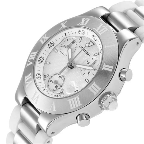 Cartier Must 21 Chronoscaph Unisex Watch W10184U2.